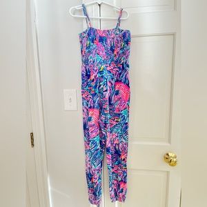 Lilly Pulitzer romper, Size 10-12, colorful